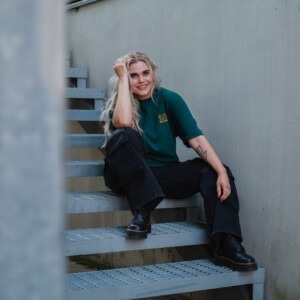 ”100%” Boxy t-paita / Radio Rock