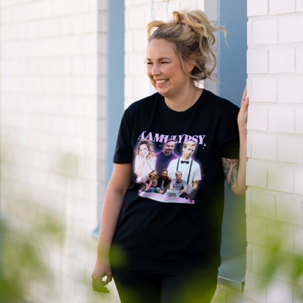 Aamulypsy bändipaita - rajoitettu erä